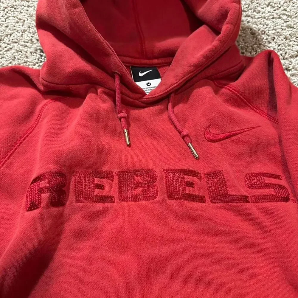Nike Men's Red Hoodie